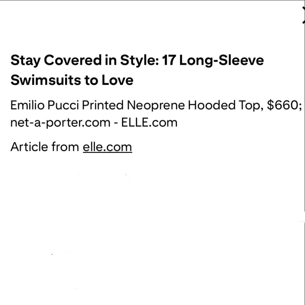 Emilio Pucci Neoprene Hooded Top - Picture 8 of 15